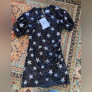 Ainea sequin star dress size 44